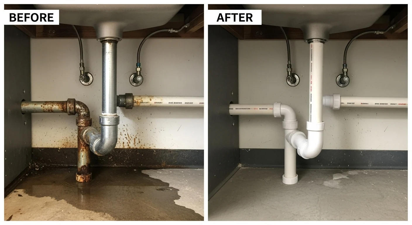 Pipe repair and replacement plumbing service in Moreno Valley CA by Pure Valley Plumbing