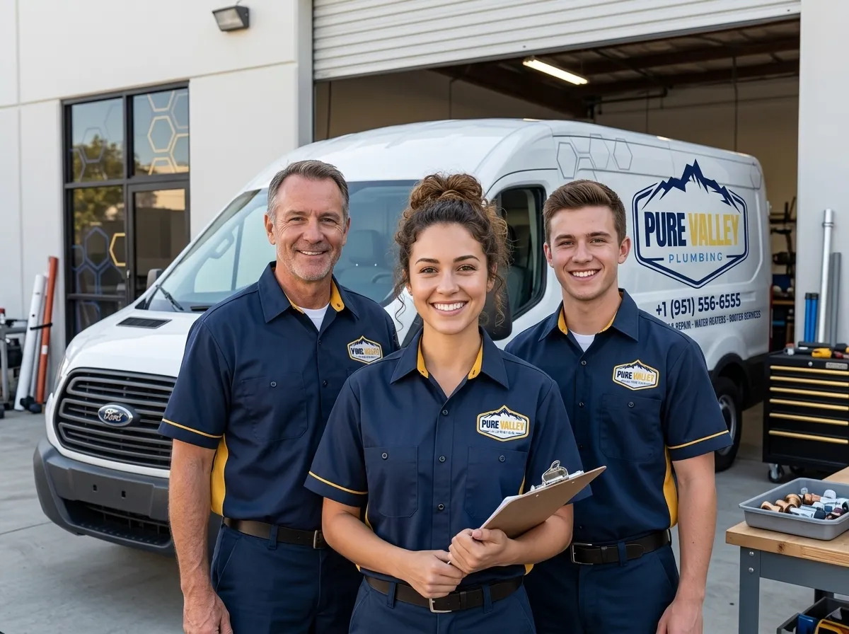 Experienced plumbing team Pure Valley Plumbing Moreno Valley CA